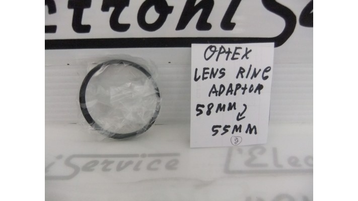 Optex 58MM to 55MM lens ring adaptor